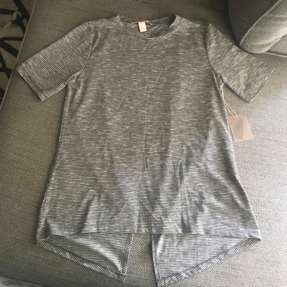 Slit Back Striped Top - with tags! - Picture 2 of 3